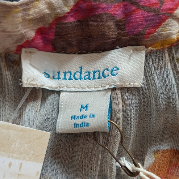 NWT Sundance Silk Trieste Romance Floral Boho Midi Dress Medium - Picture 2 of 16